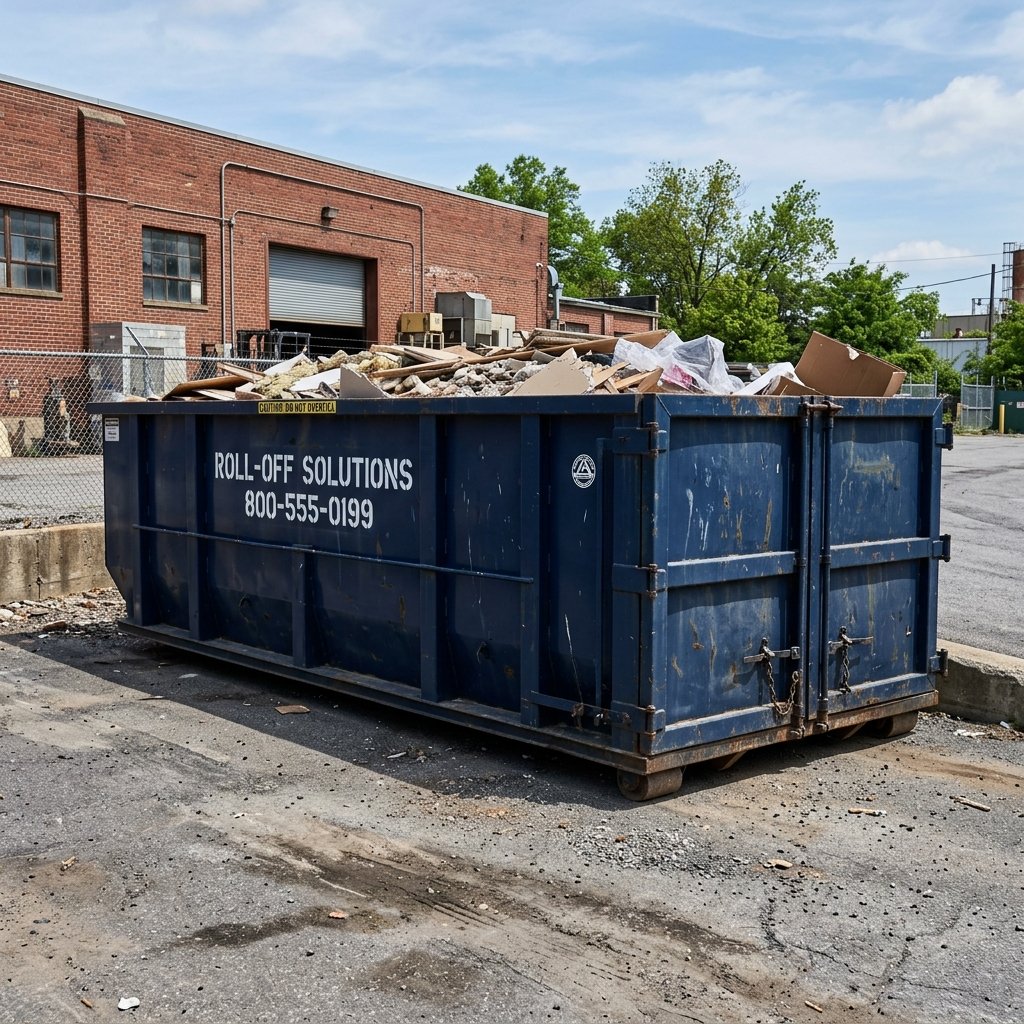 Roll-Off Dumpster Container